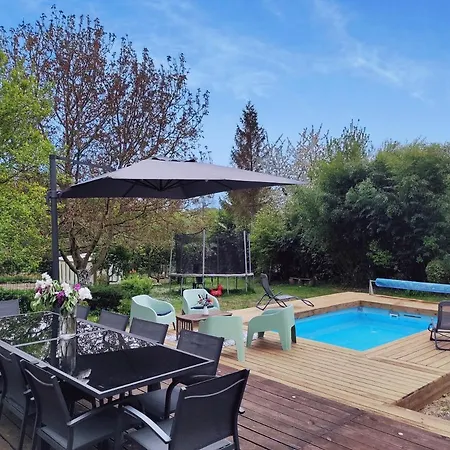 Holiday home Fermette*Proche Mer*Piscine Chauffee*Sauna*Jacuzzi *